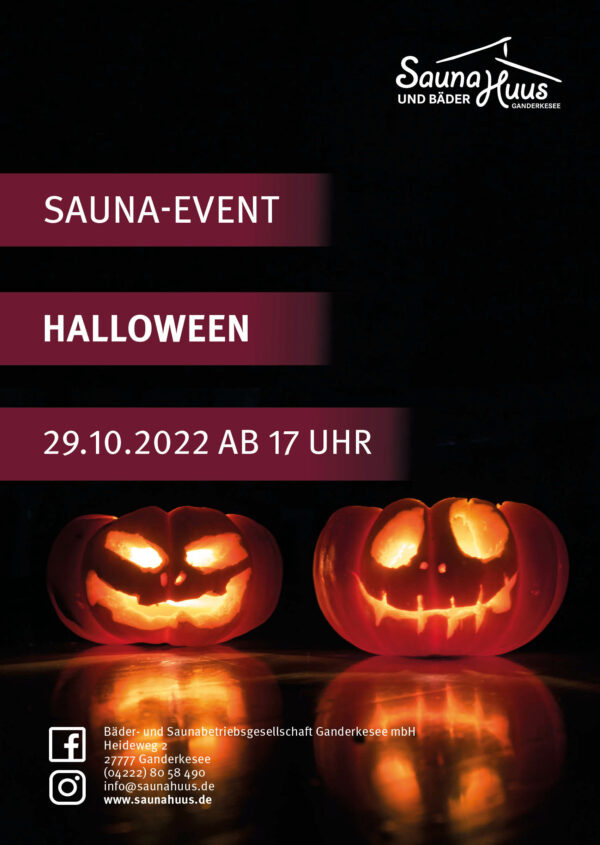 Sauna-Event Halloween